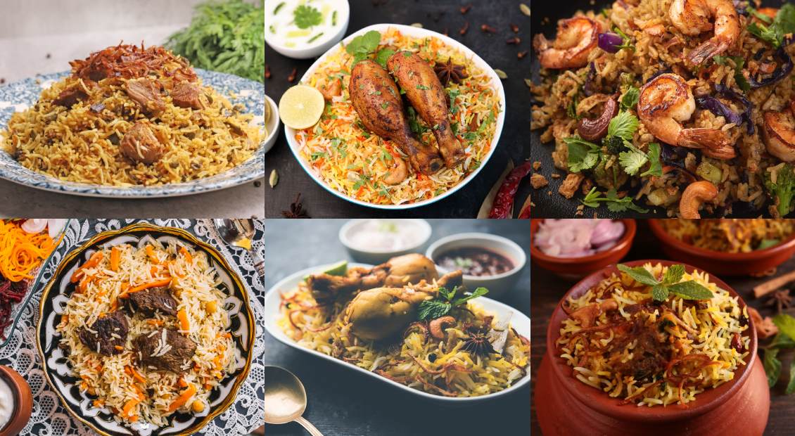Biryani In Britannia 'Delicious Tour Of Different Types'