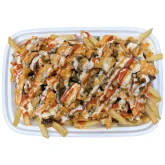 Loaded Chicken with fries