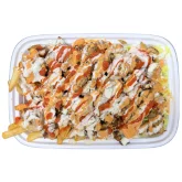 Loaded Chicken with half n half